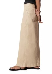 rag & bone Leyton Cotton Twill Maxi Skirt