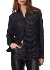 rag & bone Lila Burnout Long-Sleeve Shirt