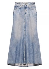 rag & bone Liquid Miramar Printed Maxi Skirt