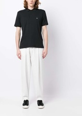 rag & bone logo-embroidered cotton polo shirt