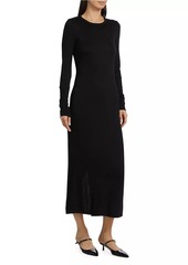 rag & bone Long-Sleeve Knit Maxi Dress