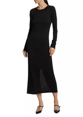 rag & bone Long-Sleeve Knit Maxi Dress