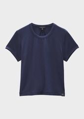 rag & bone Luca Slim Short-Sleeve Baby Tee