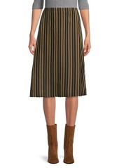 rag & bone Mandy Striped A-Line Skirt
