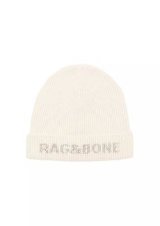 rag & bone Margo Wool-Blend Logo Beanie