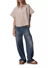 rag & bone Martha Stripe Poplin Shirt