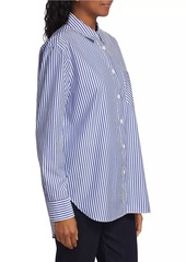 rag & bone Maxine Cotton Poplin Striped Shirt