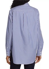 rag & bone Maxine Cotton Poplin Striped Shirt