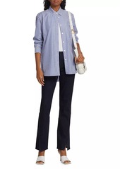 rag & bone Maxine Cotton Poplin Striped Shirt