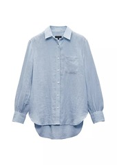 rag & bone Maxine Stripe Linen Shirt