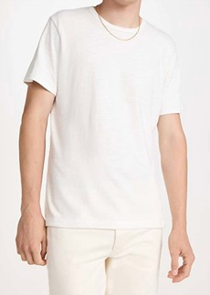 rag & bone Men's Classic Short Sleeve Tee In White