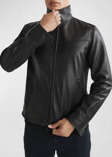 rag & bone Men's Grant Leather Jacket