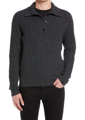 Men's Rag & Bone Eco Merino Blend Polo Sweater