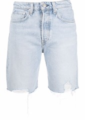 rag & bone mid-length denim shorts