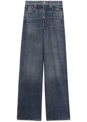 rag & bone mid-rise wide-leg jeans