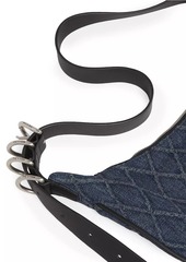 rag & bone Mini Spire Denim Hobo Bag