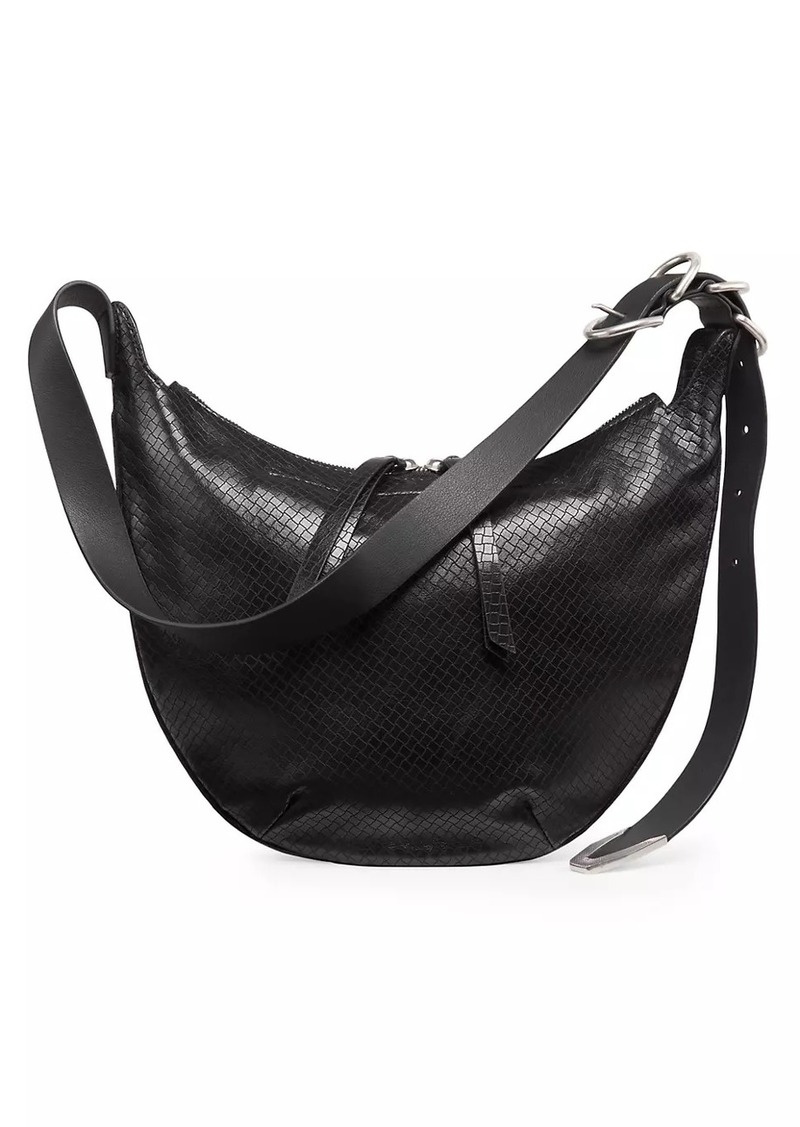 rag & bone Mini Spire Leather Hobo Bag