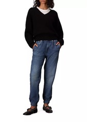 rag & bone Miramar Denim Fleece-Terry Joggers