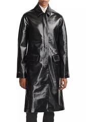 rag & bone Morin Faux Leather Coat