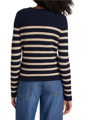 rag & bone Nancy Striped Cardigan