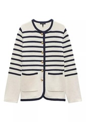 rag & bone Nancy Striped Longline Cardigan