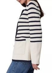 rag & bone Nancy Striped Longline Cardigan