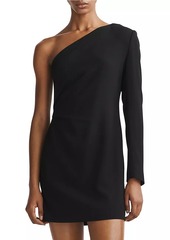 rag & bone Neeva Crepe One-Shoulder Minidress