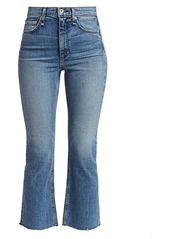 rag & bone Nina High-Rise Ankle Flare Jeans