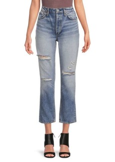 rag & bone Nina High Rise Straight Jeans