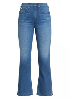 rag & bone Nina High-Rise Stretch Flare Ankle Jeans