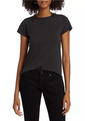 rag & bone Ombre Stud Short-Sleeve T-shirt