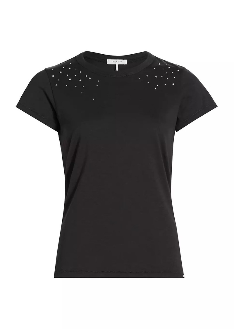 rag & bone Ombre Stud Short-Sleeve T-shirt