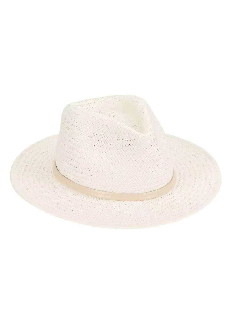 rag & bone Packable Straw Fedora