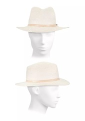 rag & bone Packable Straw Fedora