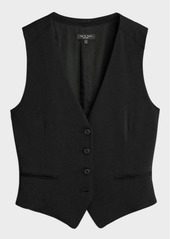 rag & bone Priya Crepe Suiting Vest