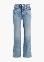 rag & bone - Alex high-rise straight-leg jeans - Blue - 23