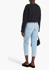 rag & bone - Alissa cropped high-rise tapered jeans - Blue - 23