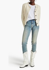 rag & bone - Annalise cotton-tweed jacket - White - US 8