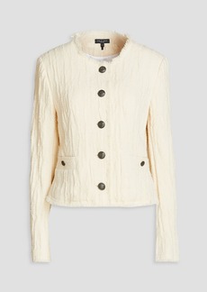 rag & bone - Annalise cotton-tweed jacket - White - US 8