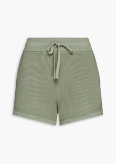 rag & bone - Archetype ribbed cotton shorts - Green - XS