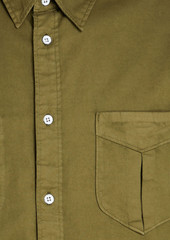rag & bone - Arrow cotton and Lyocell-blend twill shirt - Green - M
