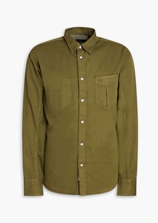 rag & bone - Arrow cotton and Lyocell-blend twill shirt - Green - M