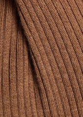 rag & bone - Audrina ribbed wool-blend sweater - Brown - XS