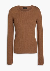 rag & bone - Audrina ribbed wool-blend sweater - Brown - XS