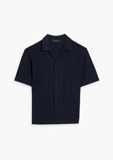 rag & bone - Avery jacquard-knit cotton shirt - Blue - XS