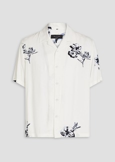 rag & bone - Avery floral-print twill shirt - White - S