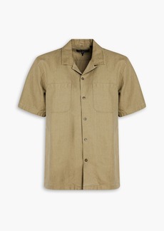 rag & bone - Avery linen shirt - Green - S