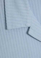 rag & bone - Avery ribbed cotton shirt - Blue - XXL