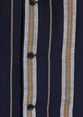 rag & bone - Avery striped linen-blend shirt - Blue - XL