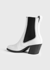 rag & bone - Axis leather ankle boots - White - EU 37